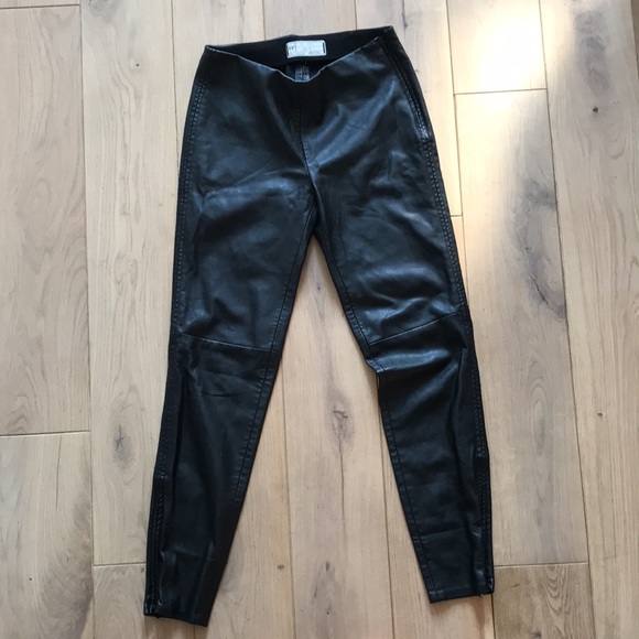 Free People Lana Vegan Leather Pants - Picture 10 of 12
